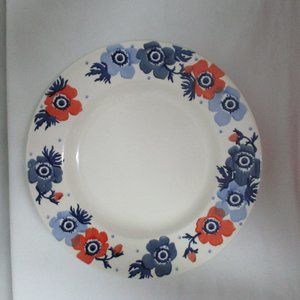 Emma Bridgewater Liberty Anemone dinner plate floral flowers England Earthenware